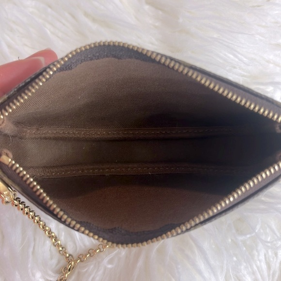 ππ€©Auth Louis Vuitton mini Pochette 1 I Rue Scribe Paris ladyβs lightest luggage - Picture 16 of 17